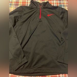 Nike mens small 1/4 zip up